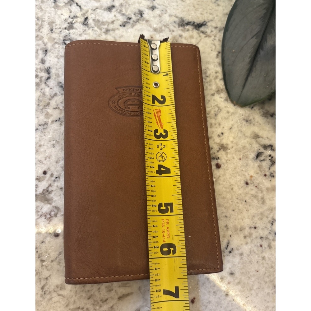 Vintage Etienne Aigner Leather Small Appointment note Book Organizer Pen Purse - Picture 15 of 16